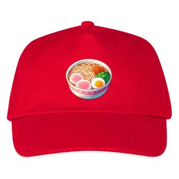 Ramen Bol De Repas - Casquette de baseball Enfant - rouge - Devant