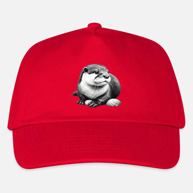 Otter - Kinder Basecap - Rot