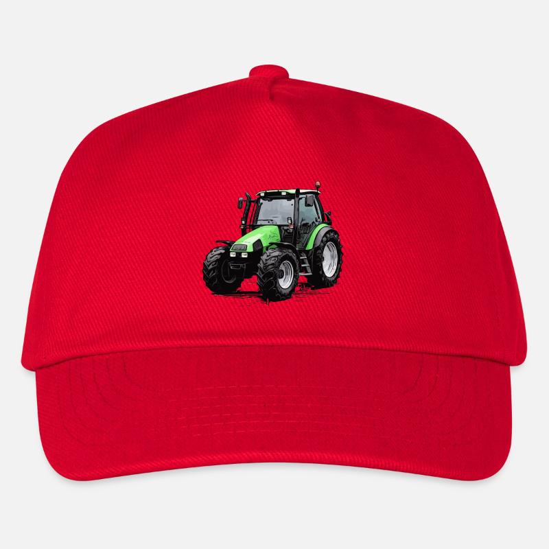 Agrotron 100 - Kinder Basecap - Rot