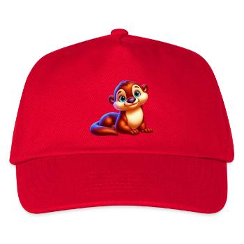 Otter - Kids’ Baseball Cap - red - Front