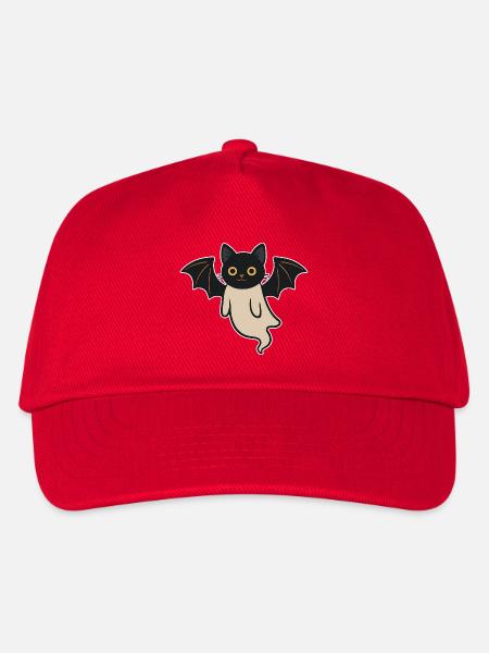 Nachtflügel Geistkatze - Kinder Basecap - Rot