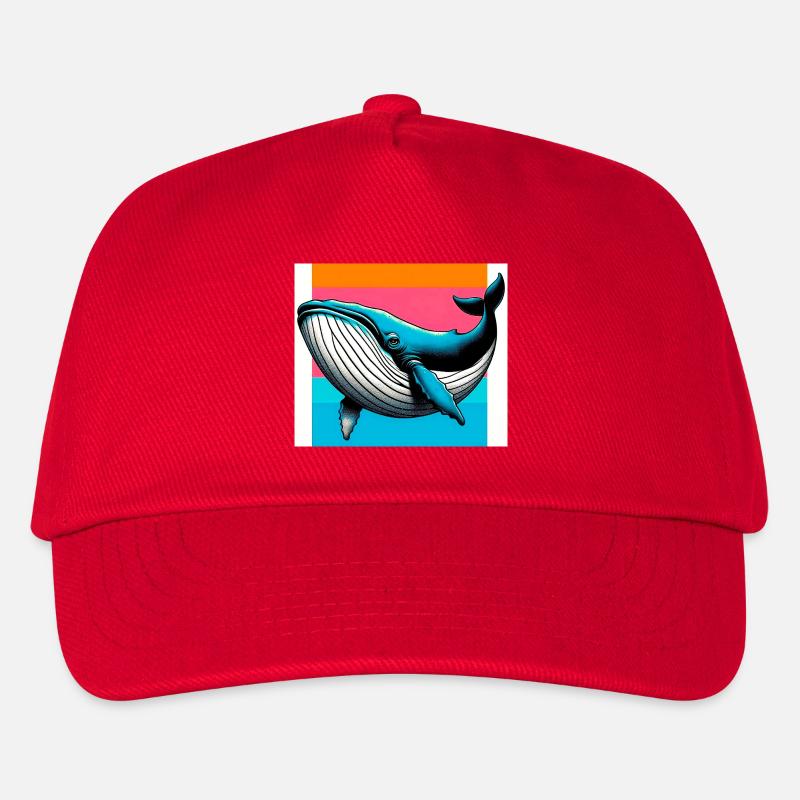 Wal - Kinder Basecap - Rot