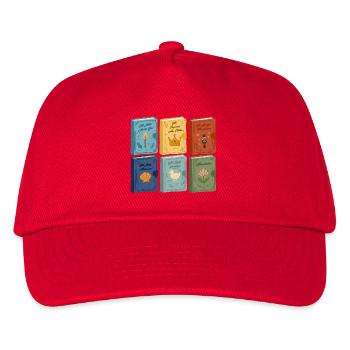 Märchen-Cover - Kinder Basecap - Rot - Vorne