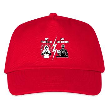 Nutritionist My Problem My Pictogram Dad Dietary - Kids’ Baseball Cap - red - Front