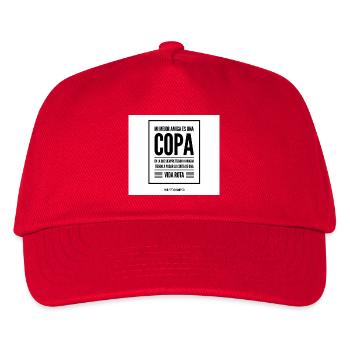 Ma Coupe : Vie brisée et probabilités - Casquette de baseball Enfant - rouge - Devant