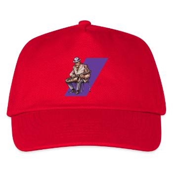 SAXOPHONIST - sound & vision - Casquette de baseball Enfant - rouge - Devant