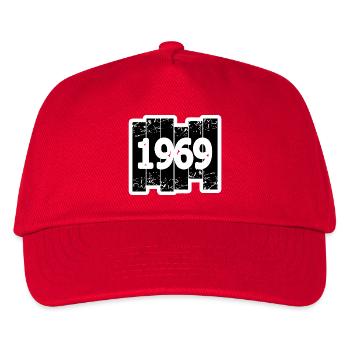 1969 - Kids’ Baseball Cap - red - Front