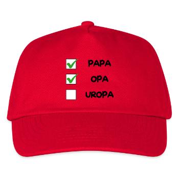 Liste de contrôle OPA - Casquette de baseball Enfant - rouge - Devant