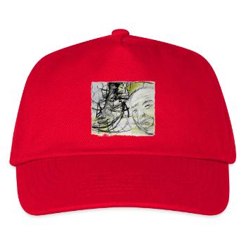 An old man remembers - Kids’ Baseball Cap - red - Front