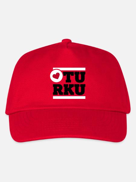 LoveTurku - Kinder Basecap - Rot