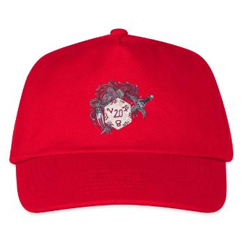 Role-Playing Tabletop D20 Dice Bloodhunter - Kids’ Baseball Cap - red - Front