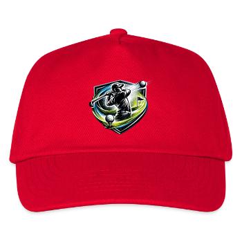 Golfschlag Shield Dynamik - Kinder Basecap - Rot - Vorne