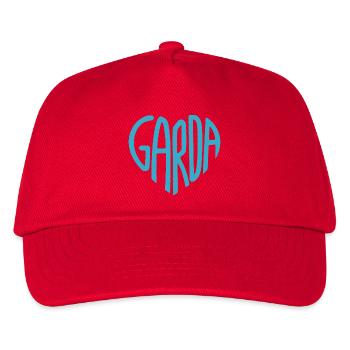 Faute de frappe signature Garda Blue - Casquette de baseball Enfant - rouge - Devant