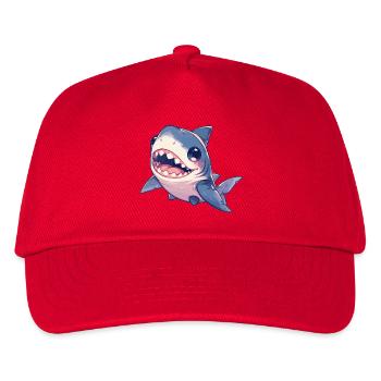 Great White Shark Great White Shark - Kids’ Baseball Cap - red - Front