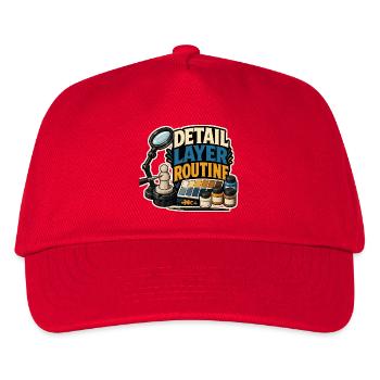 ROUTINE DE LA COUCHE DE DÉTAIL - Casquette de baseball Enfant - rouge - Devant