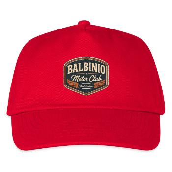 Balbinio Motor Club Vintage Badge - Kids’ Baseball Cap - red - Front