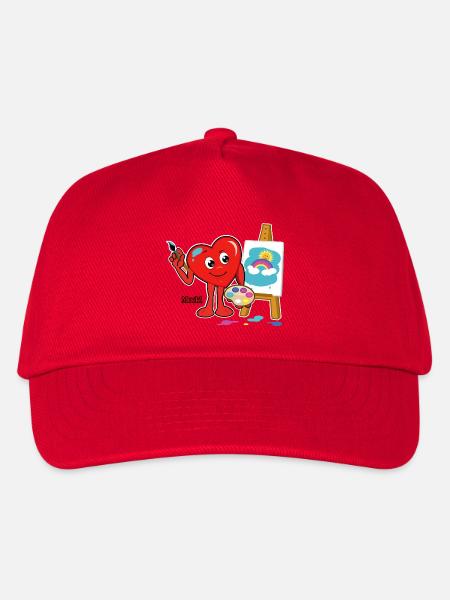 Mucki Kreativ - Kinder Basecap - Rot