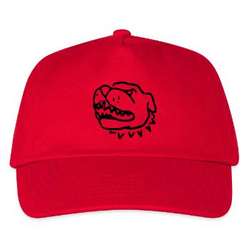 attack dog - Kids’ Baseball Cap - red - Front