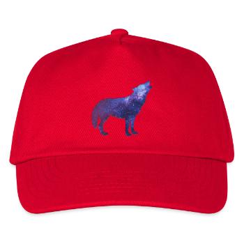 Starwolf Heulen - Kinder Basecap - Rot - Vorne
