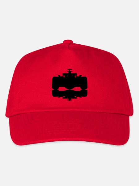 F1 # 2 - Kinder Basecap - Rot