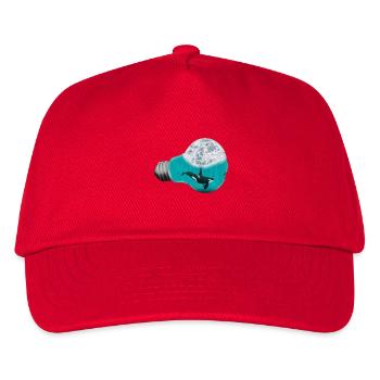 Orc-themed Ocean Shard - Kids’ Baseball Cap - red - Front