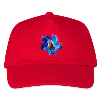 Haflinger Ibiza - Kinder Basecap - Rot - Vorne