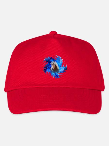 Haflinger Ibiza - Kinder Basecap - Rot