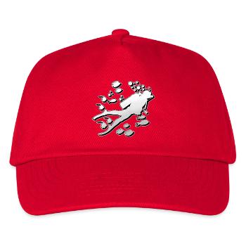 Tauchen Taucher - Kinder Basecap - Rot - Vorne