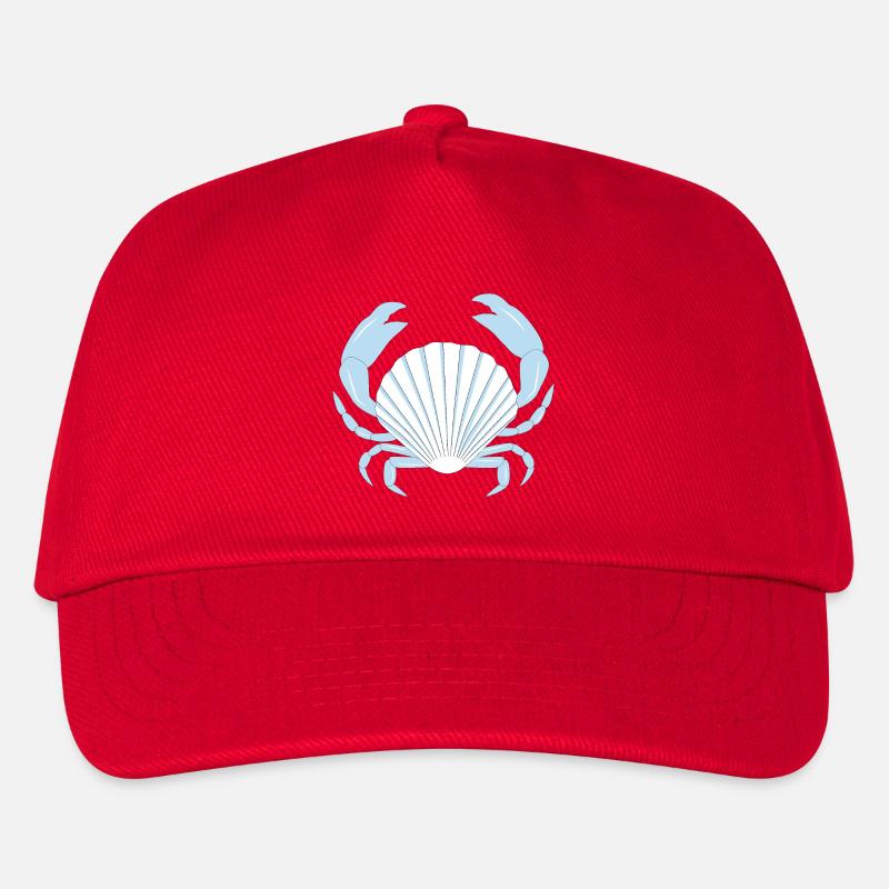 Crabe bleu - Casquette de baseball Enfant - rouge