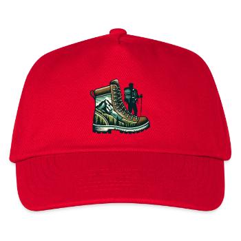 Wanderschuhe Mountain Trekkeur Randonneur - Kinder Basecap - Rot - Vorne