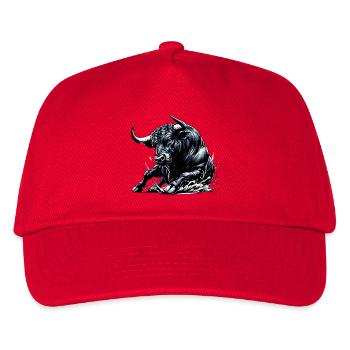 Bull - Kids’ Baseball Cap - red - Front