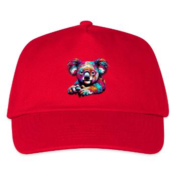 Koala - Kinder Basecap - Rot - Vorne