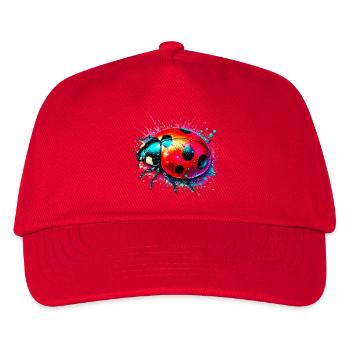 Ladybird - Kids’ Baseball Cap - red - Front