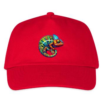 Chameleon - Kids’ Baseball Cap - red - Front