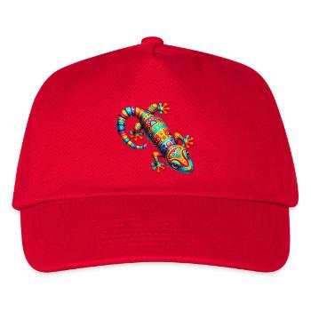 Gecko - Kids’ Baseball Cap - red - Front