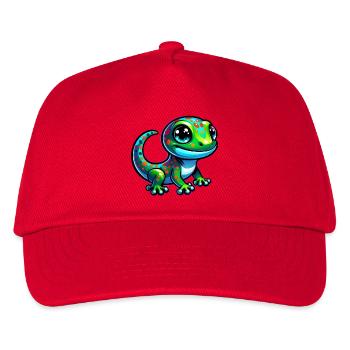Gecko - Kids’ Baseball Cap - red - Front