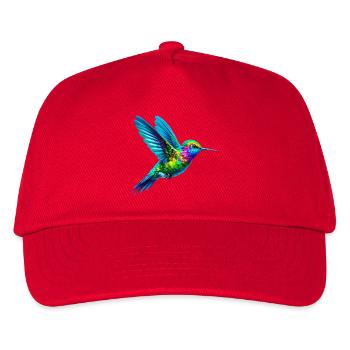 Hummingbird - Kids’ Baseball Cap - red - Front
