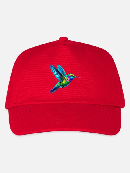 Kolibri - Kinder Basecap - Rot
