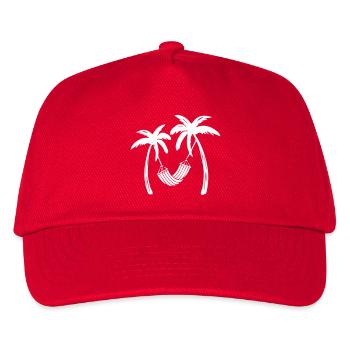 Palms Relax - Kids’ Baseball Cap - red - Front