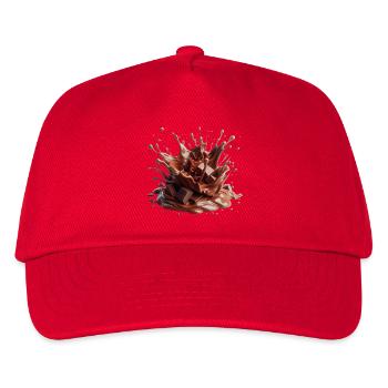 Chocolate eruption - Kids’ Baseball Cap - red - Front