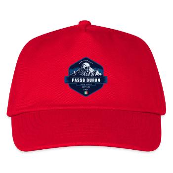 Passo Duran – Dolomites , Italie - Casquette de baseball Enfant - rouge - Devant