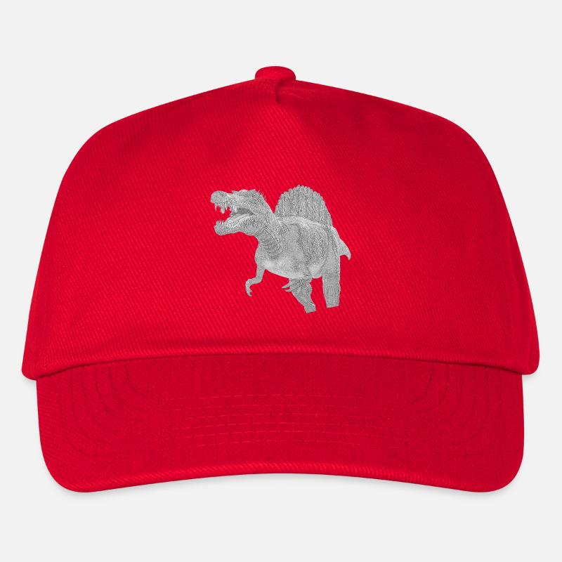 Spinosaurus - Kinder Basecap - Rot