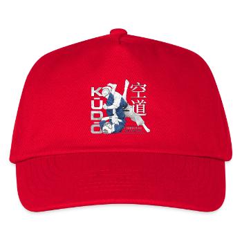 Kudo Kampfkunst – Daido Juku - Kinder Basecap - Rot - Vorne