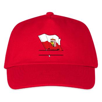 Upper Austria Flag – Text Space - Kids’ Baseball Cap - red - Front