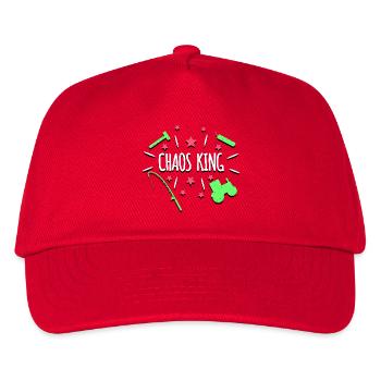 Roi du Chaos - Casquette de baseball Enfant - rouge - Devant