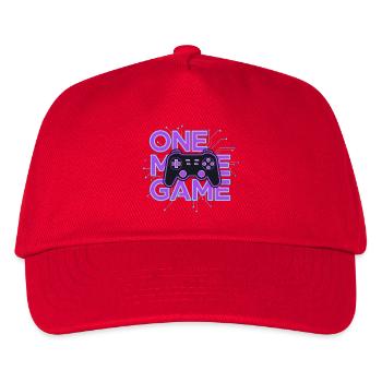 One Game Controller Neon Circuit - Kids’ Baseball Cap - red - Front