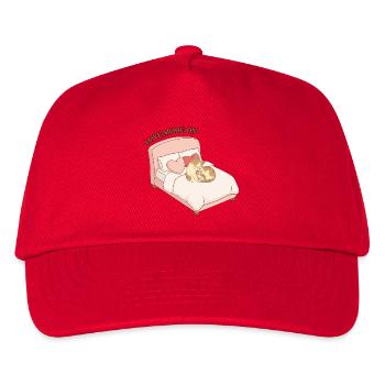 Love Mode on - Katzenliebe - Kids’ Baseball Cap - red - Front