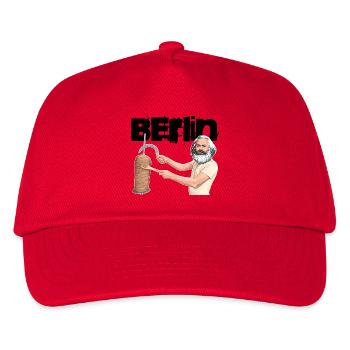 Berlin Döner Marx - Kids’ Baseball Cap - red - Front