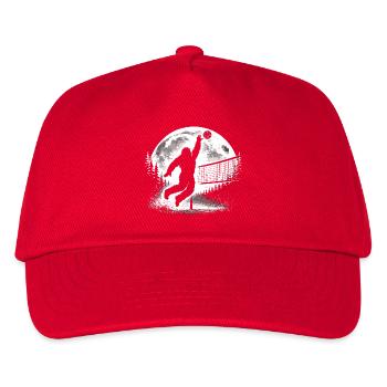 Bigfoot Volleyball - Kinder Basecap - Rot - Vorne