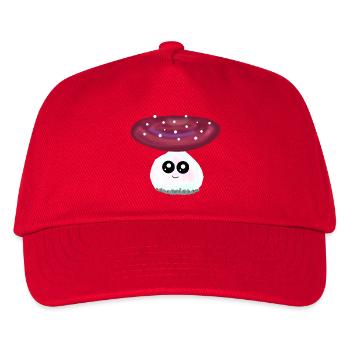Champignons Champignons Kawaii - Casquette de baseball Enfant - rouge - Devant
